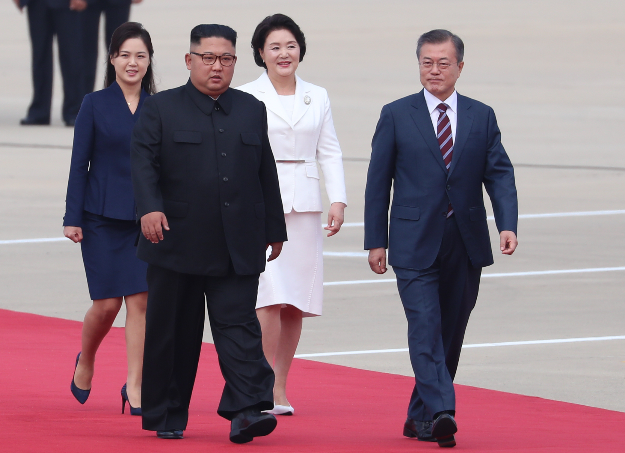 Kim Jong Un turns to his wife and sister to soften his image
