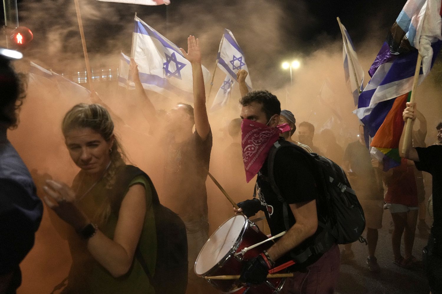 以色列爆发司法改革抗议活动-侨报网